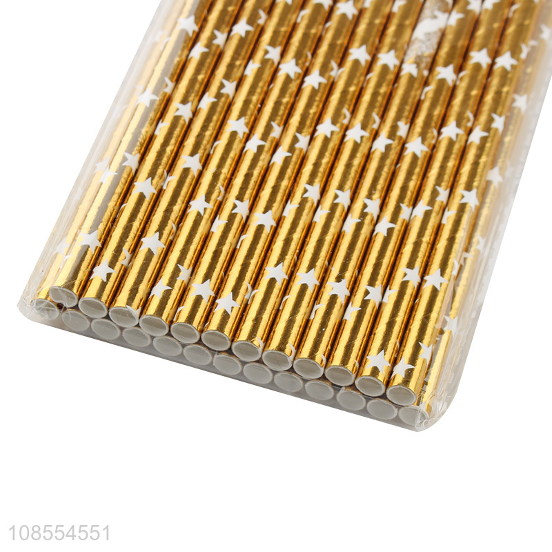 Top products food grade disposable paper straw for juice