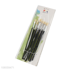 Online wholesale 6pcs/set hair paintbrush set for kids adult