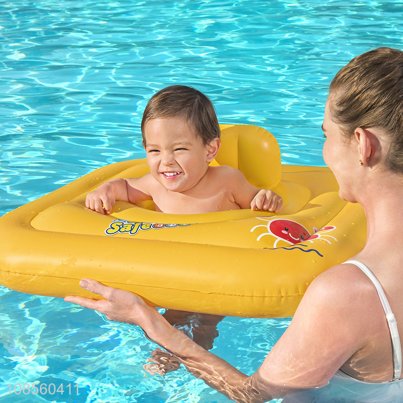 Wholesale from china square inflatable baby float seat