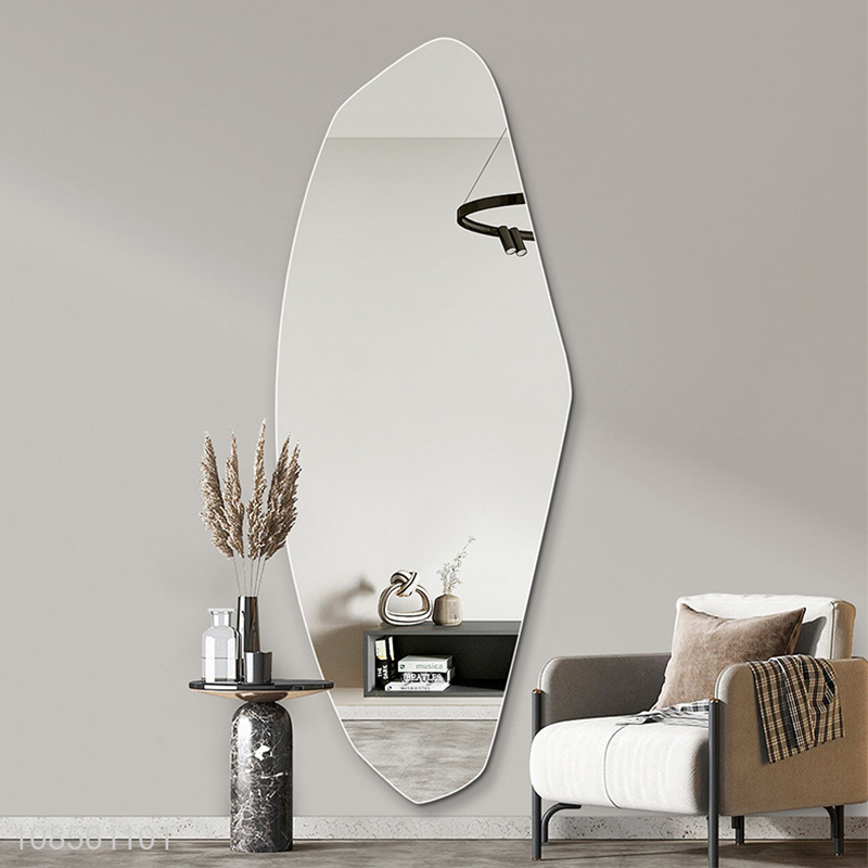 New design modern irregular full body mirror wall mirror for bedroom