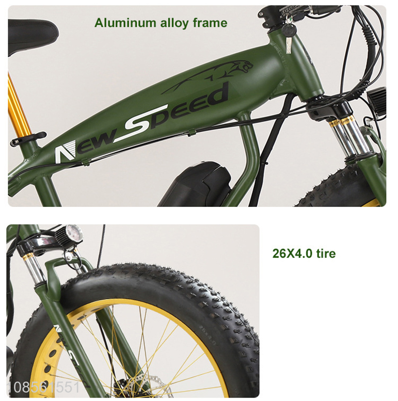 Online wholesale 26-inch snow fat wheel mountain bicycle