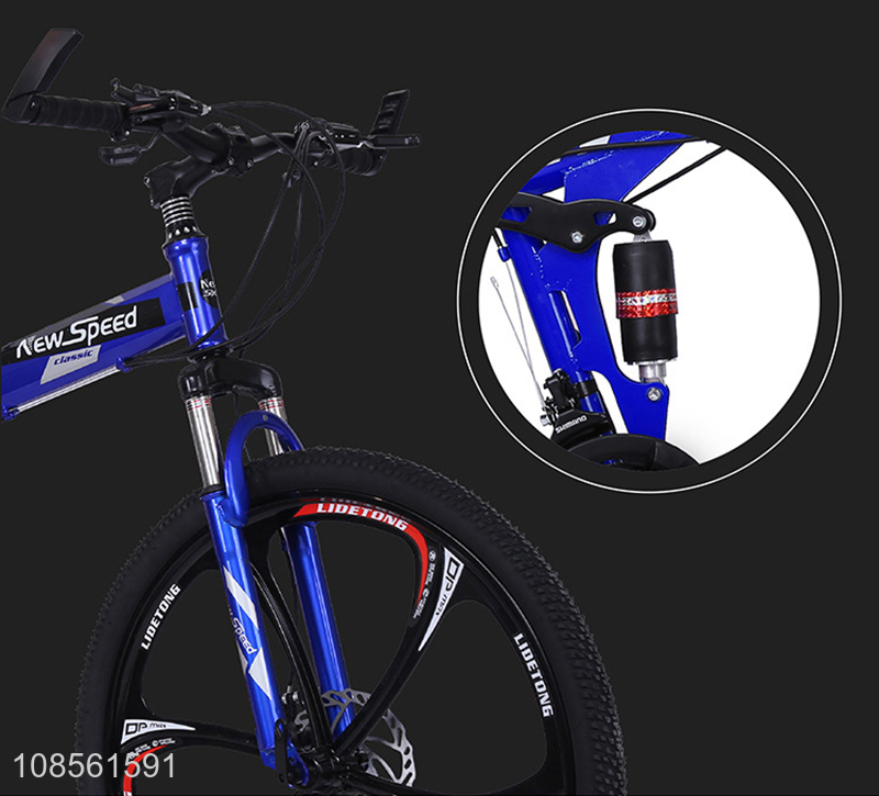 Hot selling folding mountain bike shock absorbing bicycle