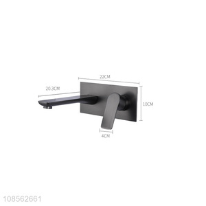 Good quality bathroom accessories square basin faucet for sale