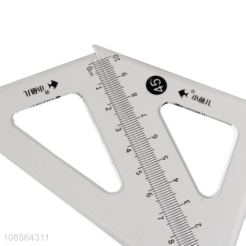 China wholesale students stationery math tool rulers set