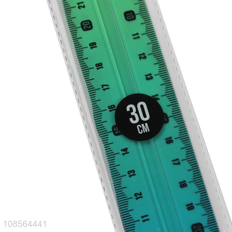 Low price colourful students stationery ruler for sale