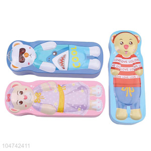 High grade custom cartoon printing pencil box