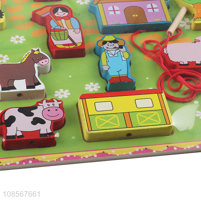 Good quality 3D cartoon puzzle toy early learning toy