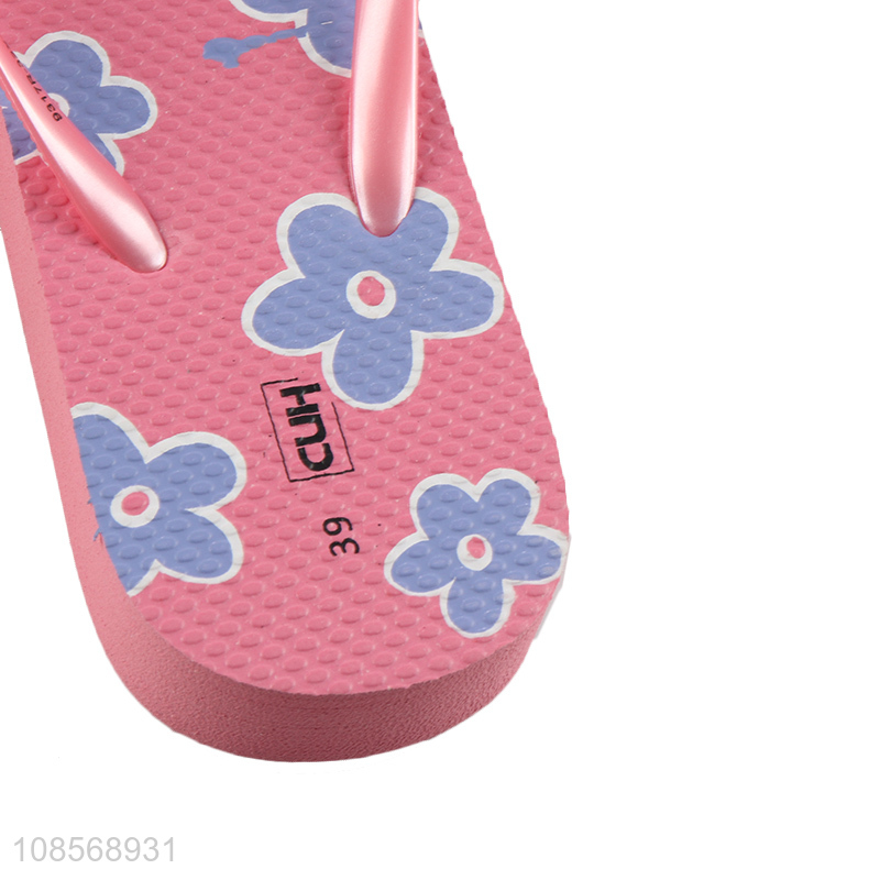 Popular products outdoor summer women flip flops slippers