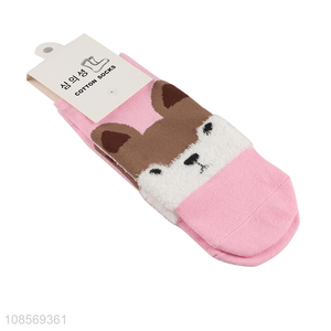 Good selling fashion cute women cotton socks short ankle socks