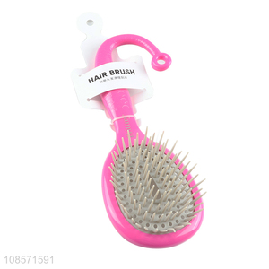 Wholesale airbag massage comb hollowed out hair brush