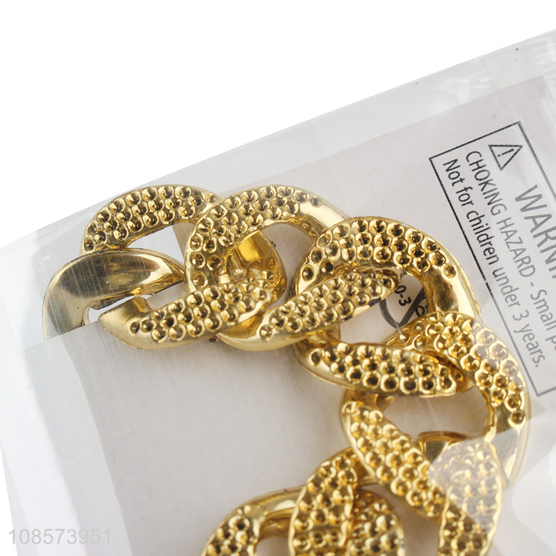 Top quality fashion jumbo bling bracelet for jewelry