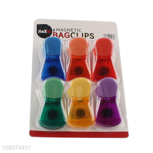 Latest products kitchen magnetic plastic clips for sale