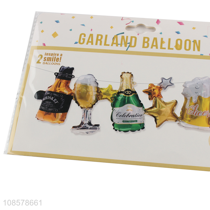 Yiwu factory garland balloon kit foil balloon kit wholesale