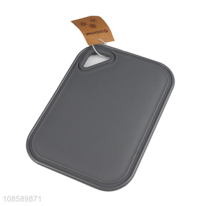 Wholesale BPA free food safe plastic non-slip cutting board for kitchen
