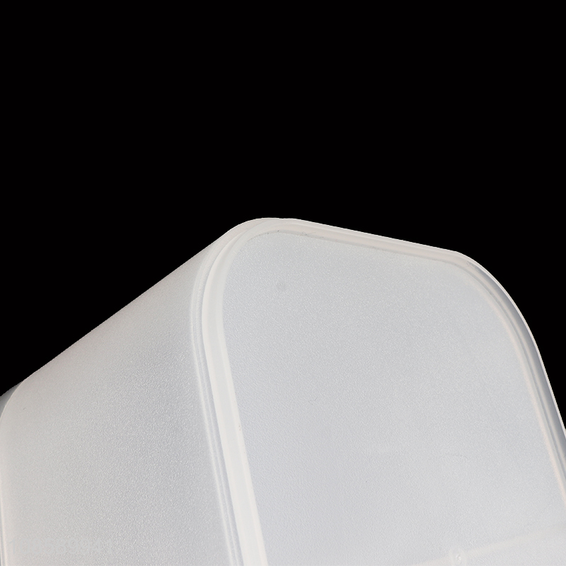 Wholesale multi-purpose 2-compartment plastic storage box with lid
