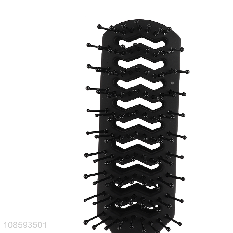 Most popular black ladies hair comb hair brush for daily use