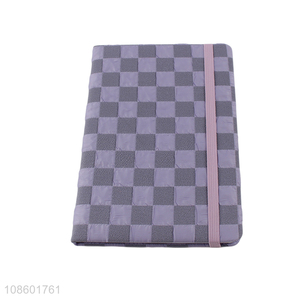 Top selling spliced grid notebook school office stationery wholesale