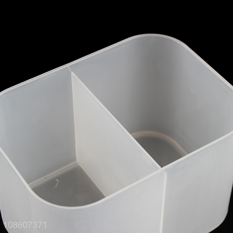 Latest design plastic household desktop  cosmetic storage box