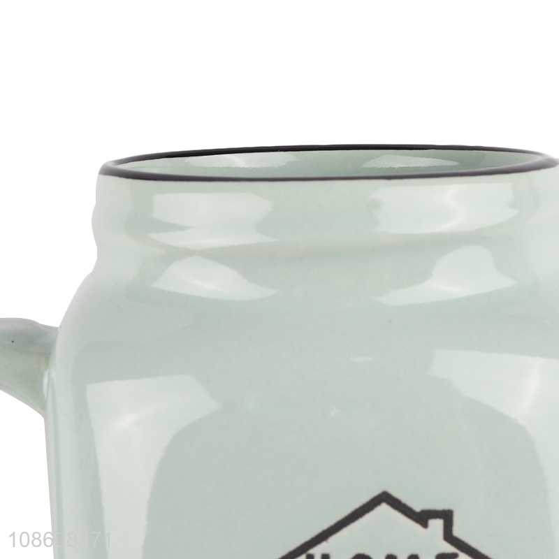 New product custom logo modern ceramic coffee mugs with handle