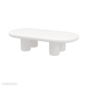 Wholesale pure color end table small tea table for living room decor