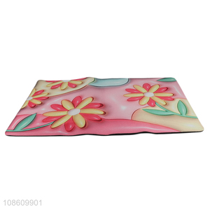 New products floral printed non-slip bathroom mat household carpets