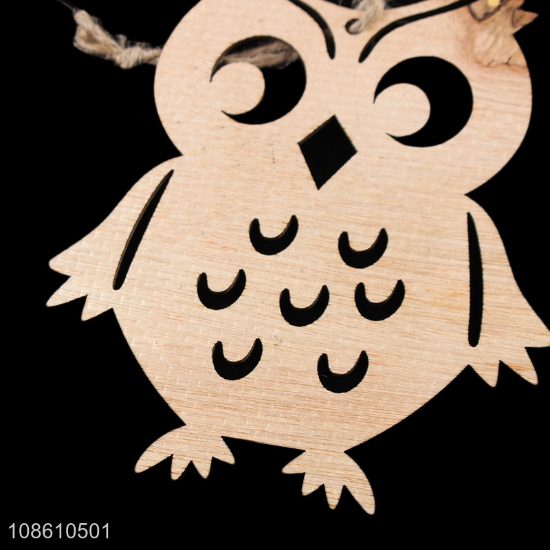 Yiwu market owl shape hanging ornaments for xmas tree decoration