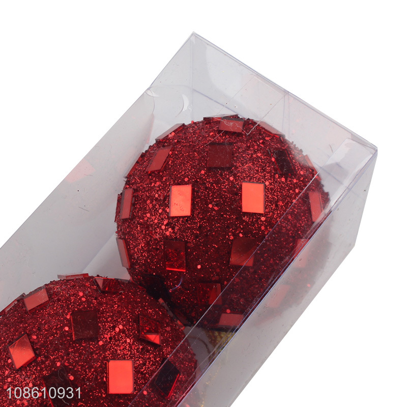 Yiwu factory christmas hanging ornaments christmas ball decoration