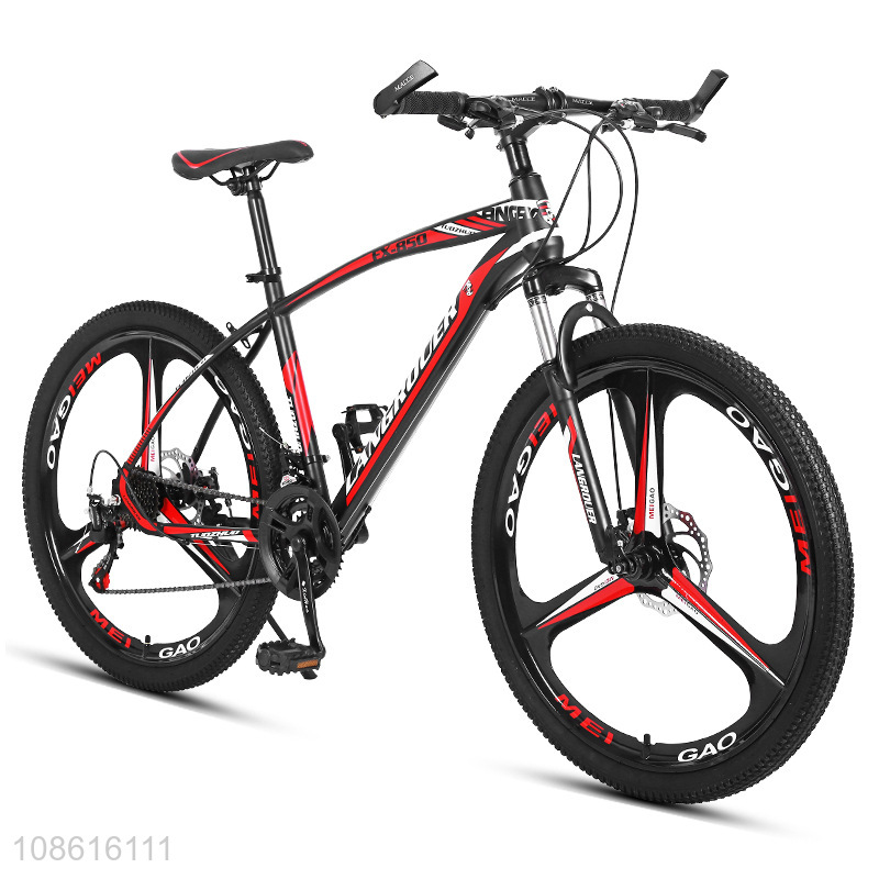 Wholesale 26 inch 24 speed shock-absorbing high-carbon steel frame mountain bike