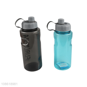 Online wholesale 1600ml leakproof plastic sports water bottle with handle