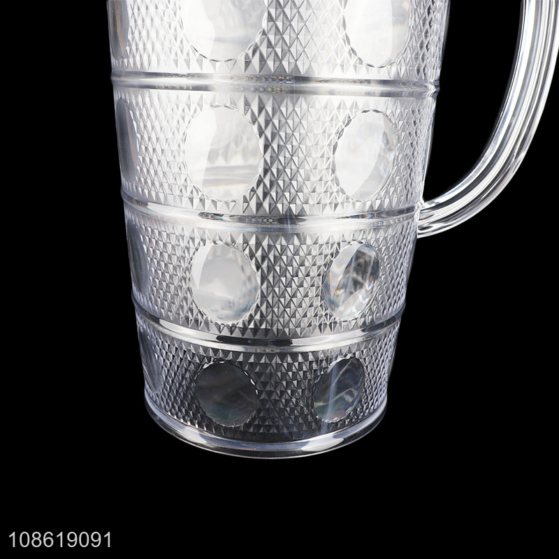 Wholesale 2300ml plastic drinking cup and water jug set for home use