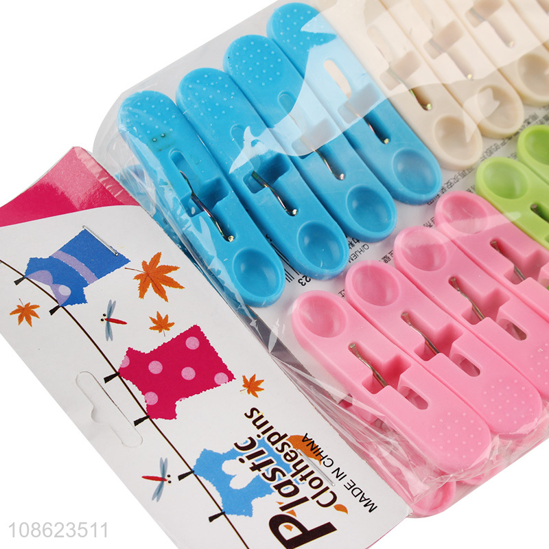 Factory direct sale plastic clothespins laundry clothes pegs