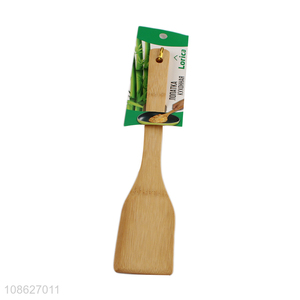 Hot sale bamboo kitchen utensils cooking spatula wholesale