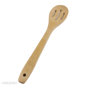 Hot sale natural bamboo spatula turner cooking spatula for kitchen