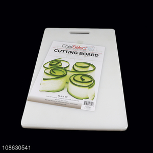 Factory price rectangle plastic kitchen utensils cutting board