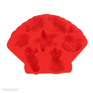 Good quality silicone cake mold marine animal cake molds