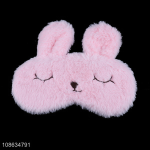 New product bunny sleeping eye mask ice heat compress eye cover