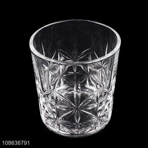 Popular product clear whiskey glasses tumbler crystal wine glasses