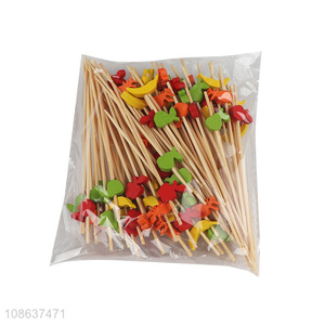 Wholesale 50pcs handmade toothpicks cocktail picks appetizer picks