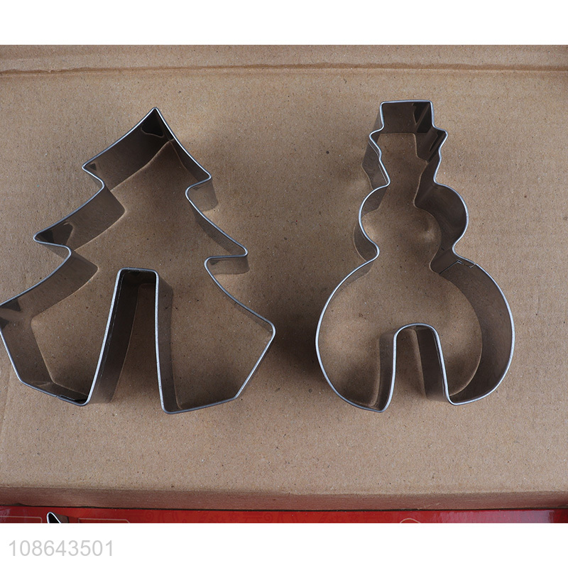 China factory 8pcs christmas scenario cookies cutter set cookies mould