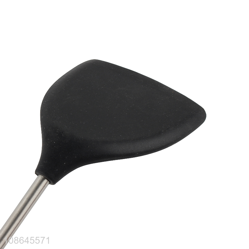 Good quality food grade silicone cooking spatula kitchen utensils