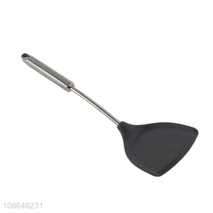 Low price silicone non-stick cooking spatula for kitchen utensils