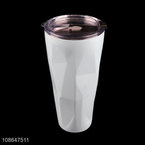 Online wholesale double walled travel mug vacuum cup thermal cup