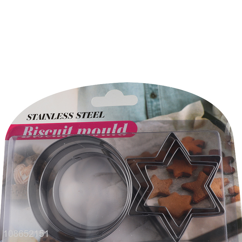 New arrival home stainless steel biscuits mould cookies mould for sale