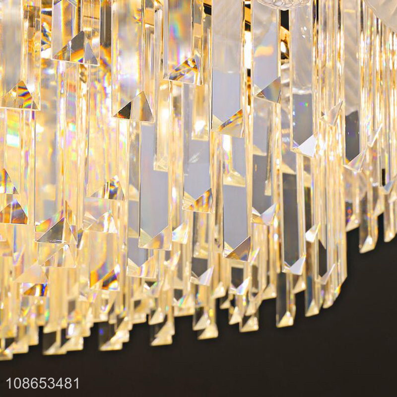 Good quality glass chandelier pendant ceiling light for bedroom entryway