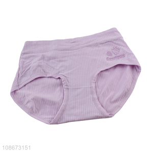 Good quality high-waist women brief panties women's underwear