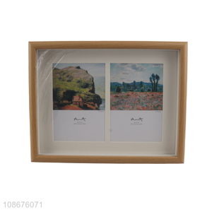 Good Quality 2-Opening MDF Photo Frame Desktop Picture Frame