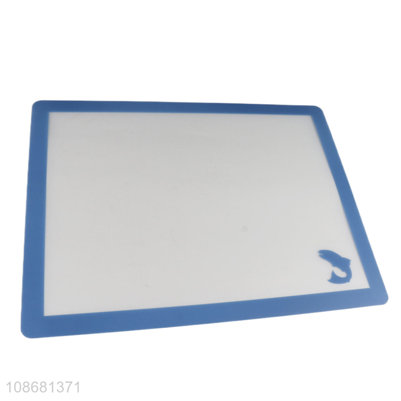 Wholesale 4pcs non-slip color coded chopping board set flexible cutting mats