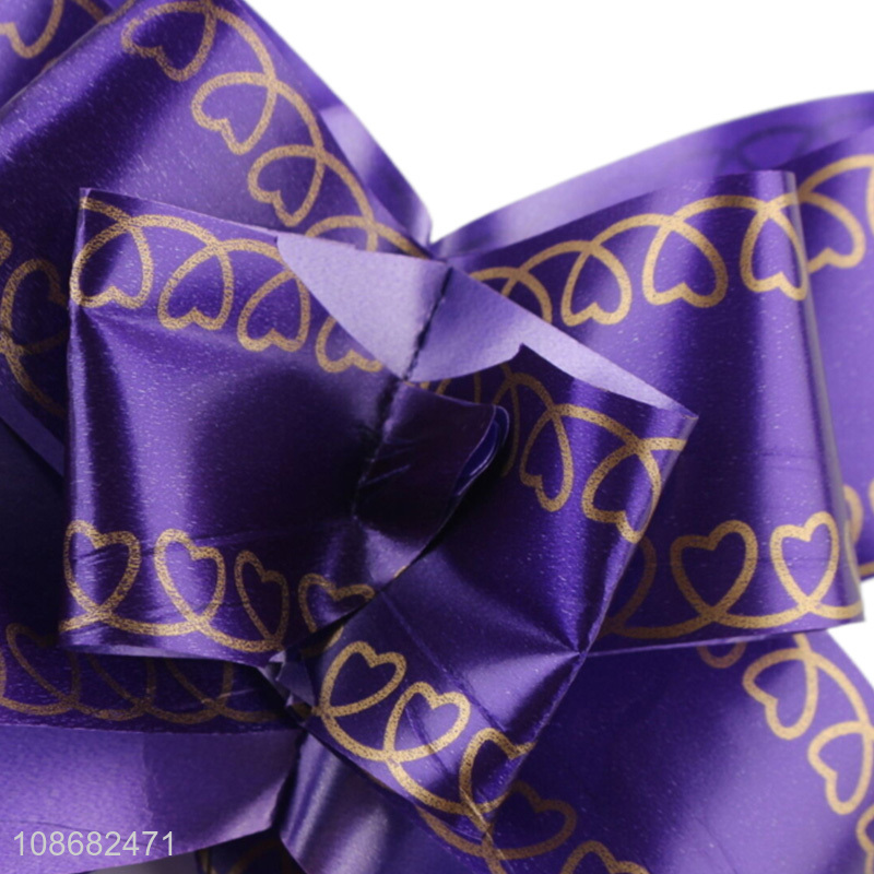 Low price pull bow ribbon for gifts packaging decoration for sale