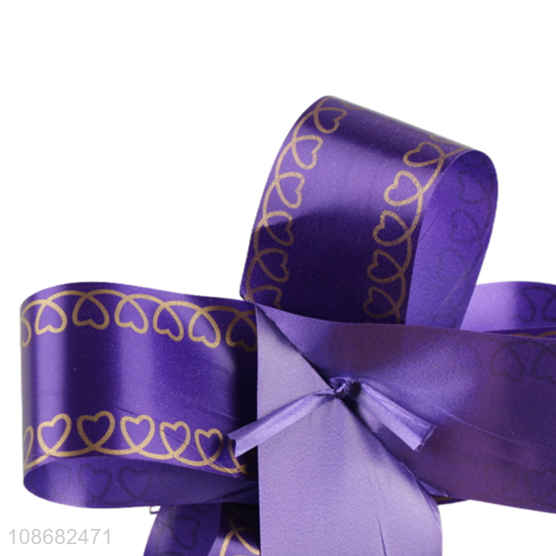 Low price pull bow ribbon for gifts packaging decoration for sale