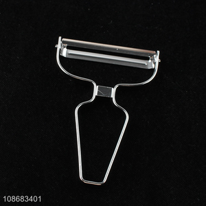 Good quality wide-mouth stainless steel potato peeler fruit peeler